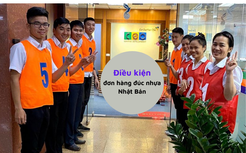 Điều kiện đơn hàng đúc nhựa