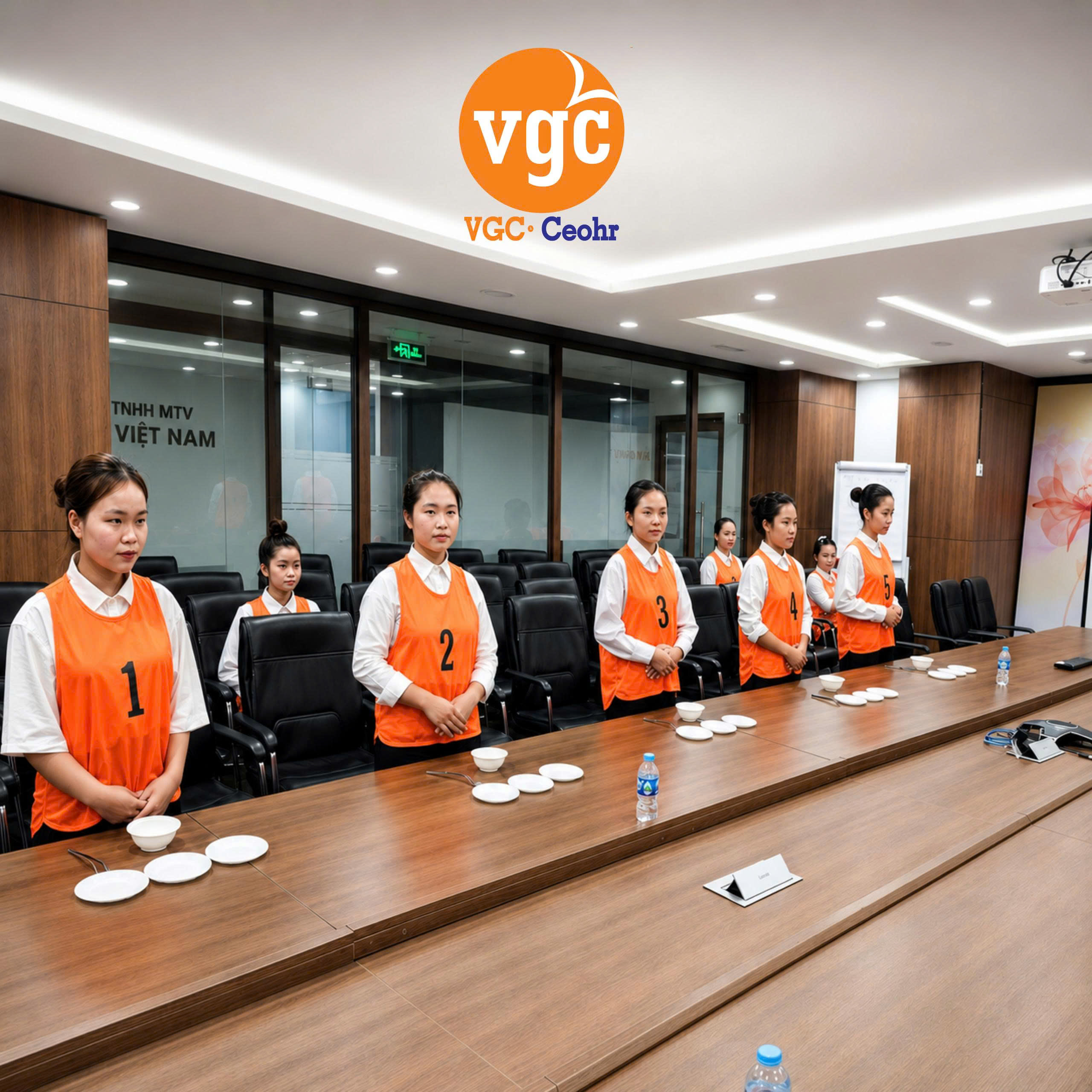 CEO thi tuyển đơn hàng đi Nhật 1